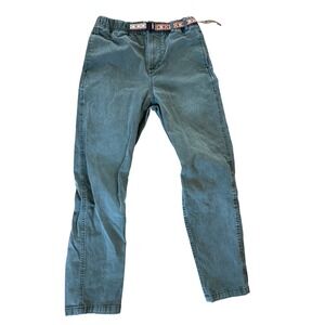 Stoic‎ Venture Olive Green Hiking Pants w/ Built-In Belt Outdoor Trail Gorpcore